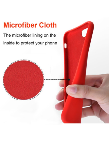 Cover iPhone XR Silicone Liquido Giallo | Melacompro