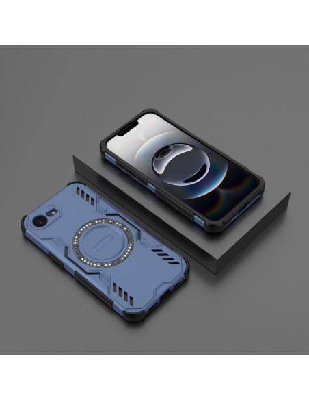 Cover iPhone 17e PC Antiurto Farfalla Blu | Melacompro