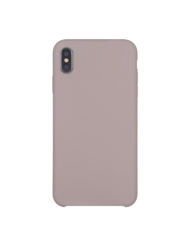 Cover iPhone XR Silicone Liquido Giallo Lavanda Viola | Melacompro