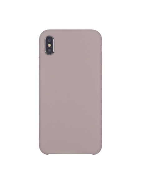 Cover iPhone XR Silicone Liquido Giallo Lavanda Viola | Melacompro