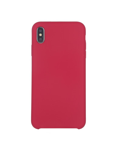 Cover iPhone XR Silicone Liquido Rosa Rose | Melacompro