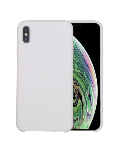 Cover iPhone XR Silicone Bianco | Melacompro
