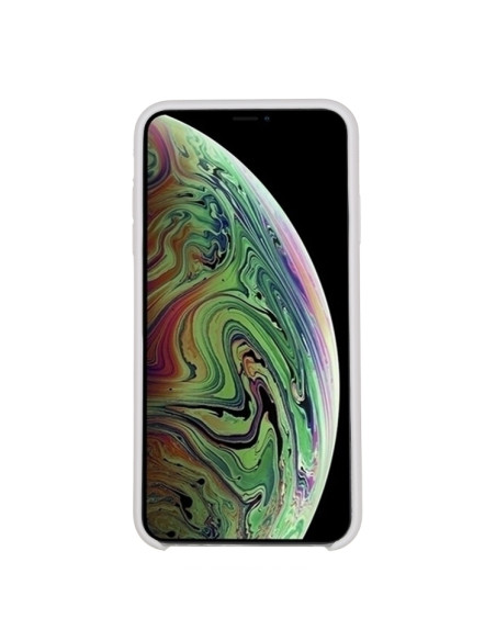 Cover iPhone XR Silicone Bianco | Melacompro