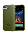 Cover iPhone SE 2020 TPU Antiurto Nero Army Verde | Melacompro