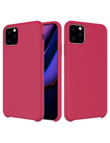 Cover iPhone 11 Pro Max Silicone Bianca Rose Rosso | Melacompro