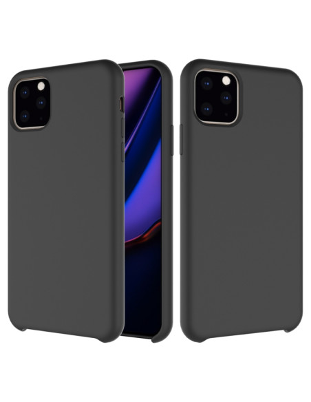 Cover iPhone 11 Pro Max Silicone Bianca Nero | Melacompro
