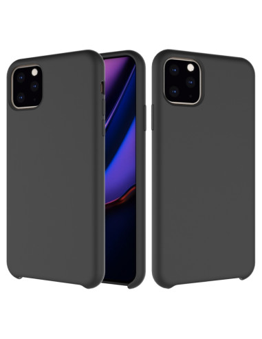 Cover iPhone 11 Pro Max Silicone Bianca Nero | Melacompro