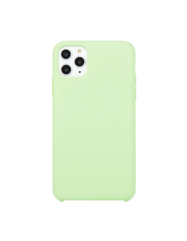 Cover iPhone 11 Silicone Antiurto Nero Menta Verde | Melacompro