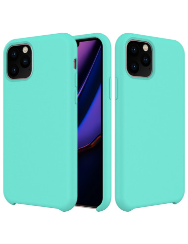 Cover iPhone 11 Pro Max Silicone Bianca Baby Blu | Melacompro