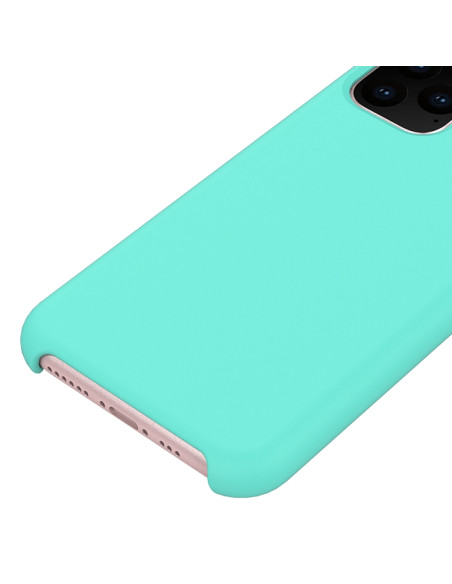 Cover iPhone 11 Pro Max Silicone Bianca Baby Blu | Melacompro