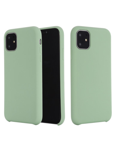 Cover iPhone 11 Pro Max Silicone Bianca Menta Verde | Melacompro