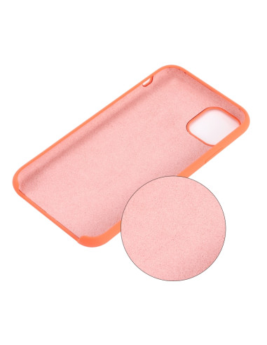 Cover iPhone 11 Pro Max Silicone Bianca Melon Rosso | Melacompro