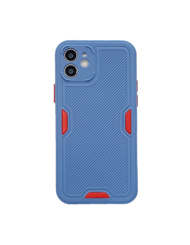 Cover iPhone 12 Pro Max TPU Rosso Grigio | Melacompro