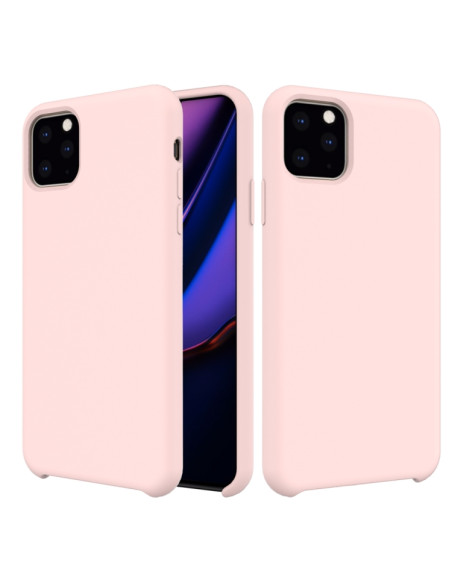 Cover iPhone 11 Pro Max Silicone Bianca Rosa | Melacompro