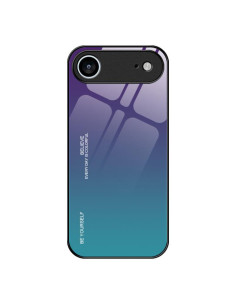 Cover iPhone Air Glass Sfumato Blu Aurora