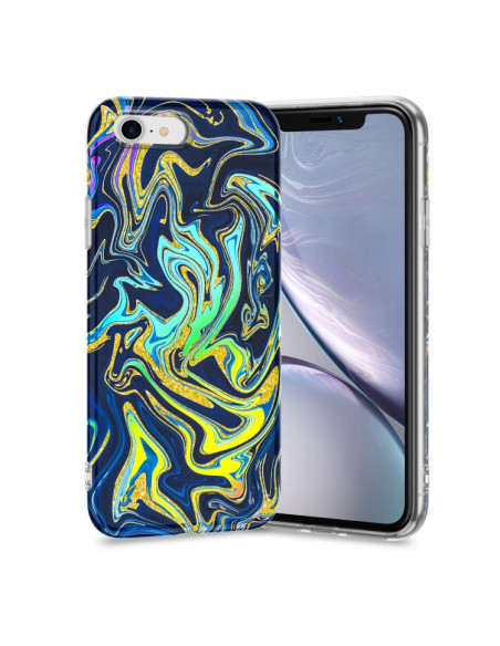 Cover iPhone SE 2020 TPU Antiurto Acquerello | Melacompro