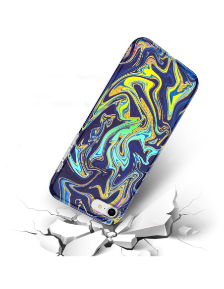 Cover iPhone SE 2020 TPU Antiurto Acquerello | Melacompro