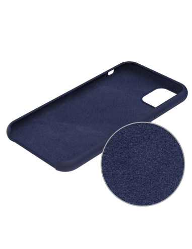 Cover iPhone 11 Silicone Antiurto Nero Rosso | Melacompro