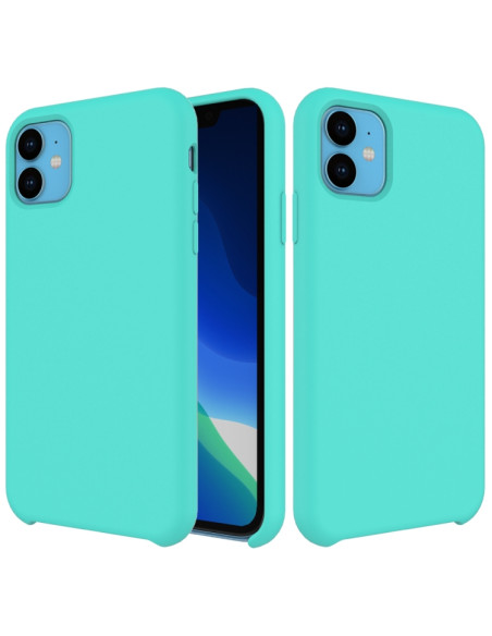 Cover iPhone 11 Silicone Antiurto Nero Baby Blu | Melacompro