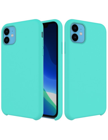 Cover iPhone 11 Silicone Antiurto Nero Baby Blu | Melacompro