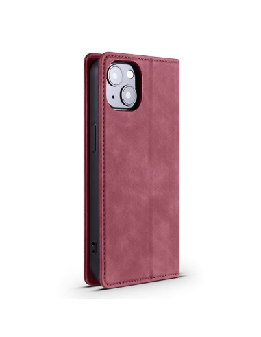 Cover iPhone 13 Pelle Rosso Vino Wine Rosso | Melacompro