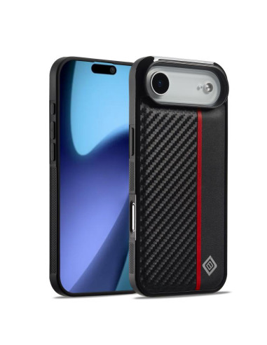 Cover iPhone Air Fibra di Carbonio Nero | Melacompro