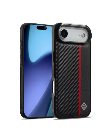 Cover iPhone Air Fibra di Carbonio Nero | Melacompro