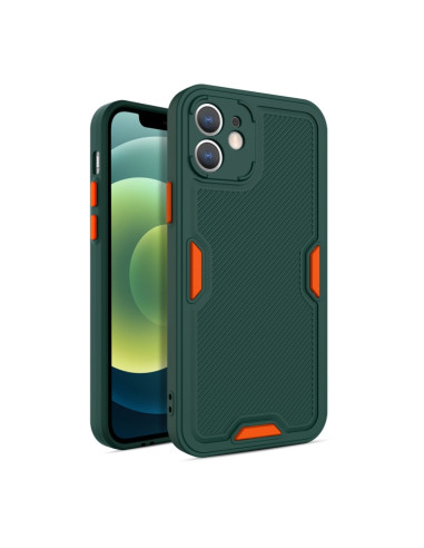 Cover iPhone 12 Pro Max TPU Rosso Dark Verde | Melacompro