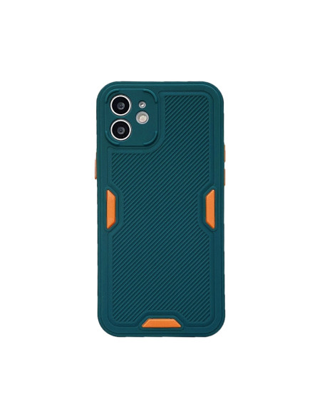 Cover iPhone 12 Pro Max TPU Rosso Dark Verde | Melacompro