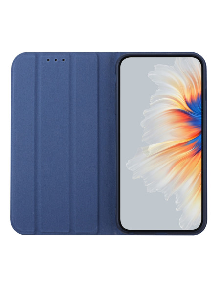 Cover iPhone 13 Pelle Rosso Vino Royal Blu | Melacompro