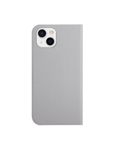 Cover iPhone 13 Pelle Rosso Vino Grigio | Melacompro