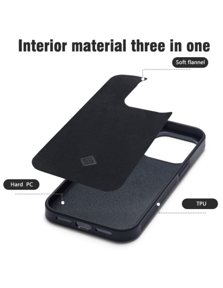 Cover iPhone Air Fibra di Carbonio Nero | Melacompro