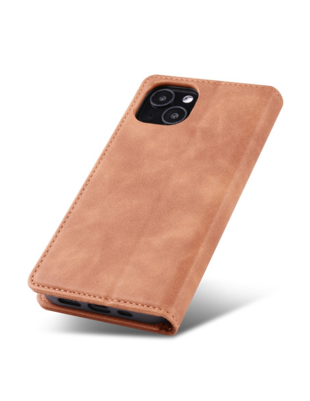 Cover iPhone 13 Pelle Rosso Vino Coffee | Melacompro