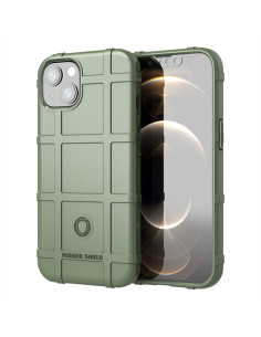 Cover iPhone 13 TPU Antiurto Astratto Rosso Blu Verde