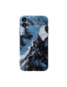 Cover iPhone 13 TPU Montagna Innevata