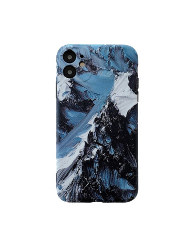 Cover iPhone 13 TPU Montagna Innevata | Melacompro