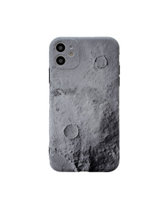 Cover iPhone 13 TPU Antiurto Astratto Rosso Blu Moon