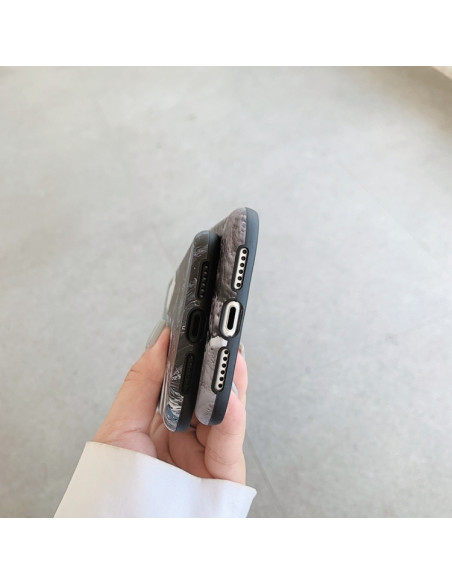 Cover iPhone 13 TPU Antiurto Astratto Moon | Melacompro