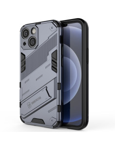 Cover iPhone 13 TPU Antiurto Astratto Rosso Blu Grigio