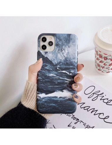 Cover iPhone 13 TPU Paesaggio Marino | Melacompro