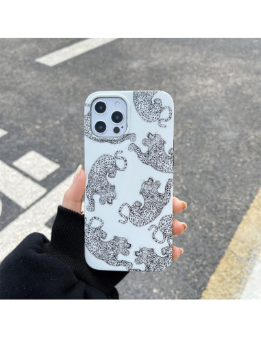 Cover iPhone 13 TPU Tigre Bianca | Melacompro