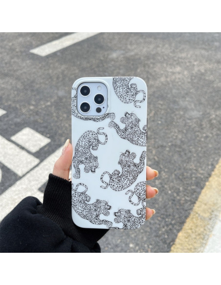 Cover iPhone 13 TPU Tigre Bianca | Melacompro