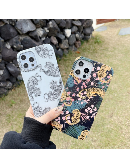 Cover iPhone 13 TPU Tigre Bianca | Melacompro