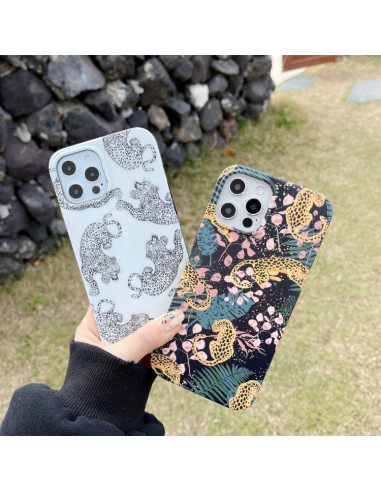 Cover iPhone 13 TPU Leopardato | Melacompro