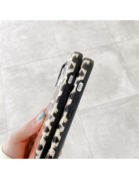 Cover iPhone 13 TPU Leopardato | Melacompro