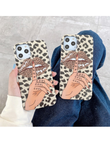 Cover iPhone 13 TPU Leopardato | Melacompro