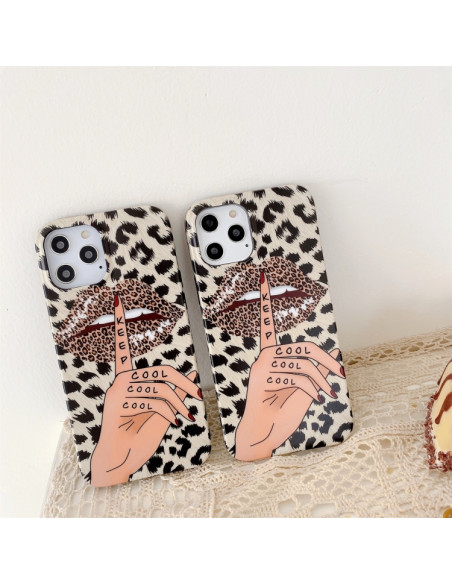 Cover iPhone 13 TPU Leopardato | Melacompro
