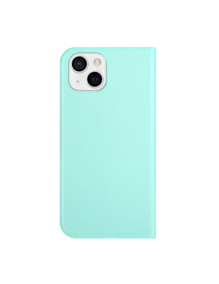 Cover iPhone 13 Pelle Rosso Vino Menta Verde | Melacompro