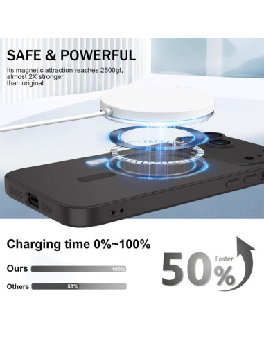 Cover iPhone Air TPU MagSafe Argento | Melacompro