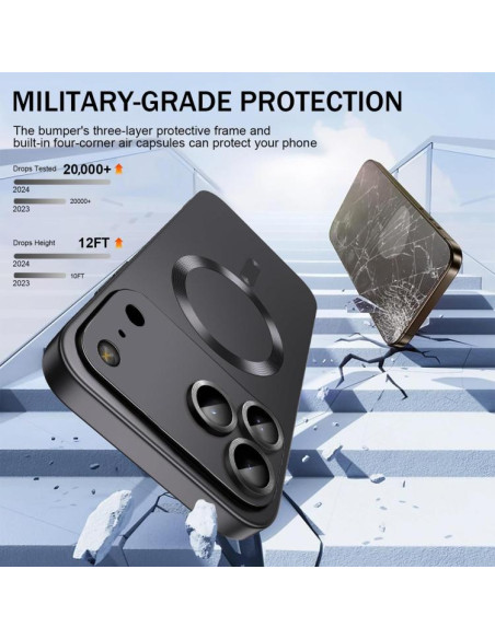 Cover iPhone Air TPU MagSafe Argento | Melacompro